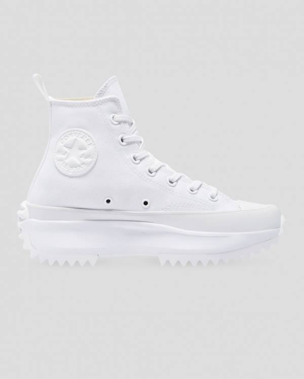 Tenis Cano Alto Converse Run Star Hike All White Branco | CV-875RWM