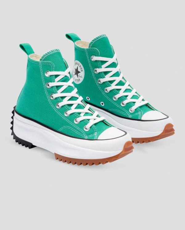 Tenis Cano Alto Converse Run Star Hike Seasonal Colour Verdes | CV-458SJM