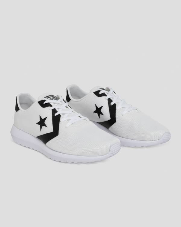 Tenis Cano Baixo Converse Auckland Ultra Branco Pretas | CV-706WDU