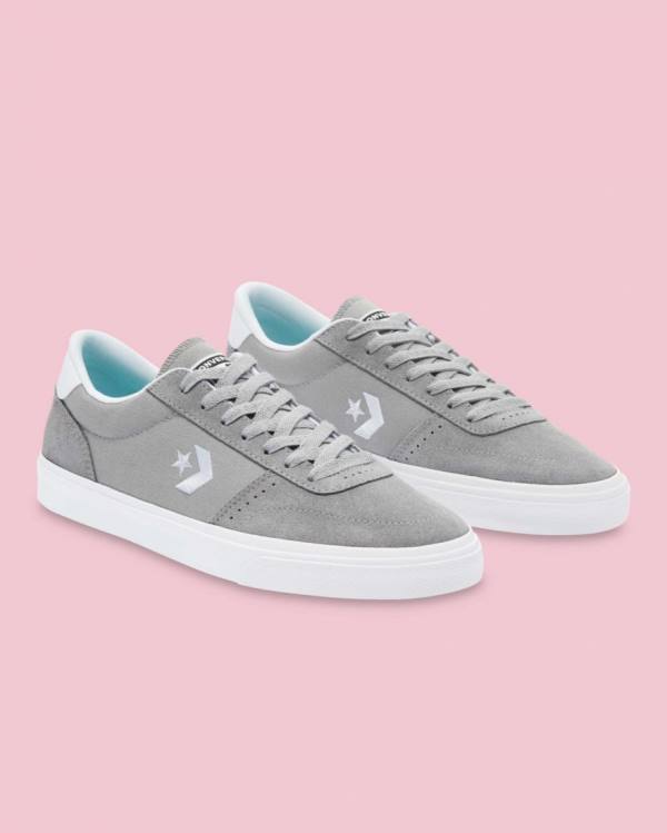 Tenis Cano Baixo Converse Boulevard Cinzentas | CV-405DVB