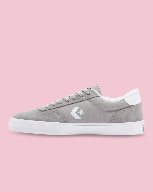 Tenis Cano Baixo Converse Boulevard Cinzentas | CV-405DVB