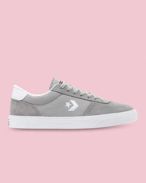 Tenis Cano Baixo Converse Boulevard Cinzentas | CV-723PXB