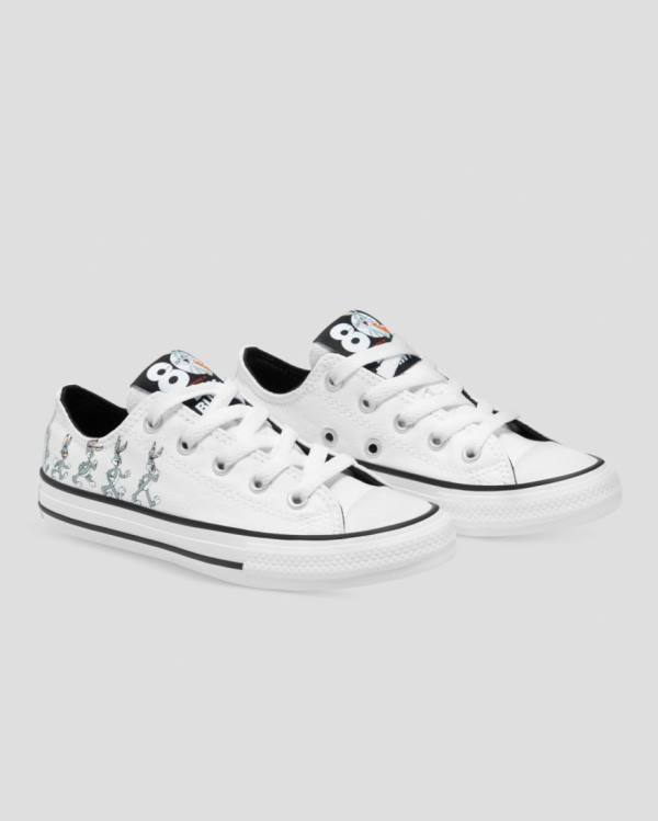 Tenis Cano Baixo Converse Bugs Bunny Chuck Taylor All Star Branco | CV-502XJT