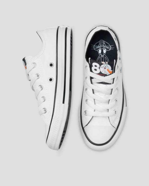 Tenis Cano Baixo Converse Bugs Bunny Chuck Taylor All Star Branco | CV-502XJT