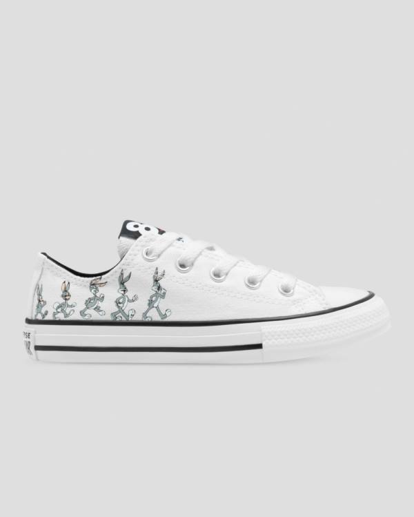 Tenis Cano Baixo Converse Bugs Bunny Chuck Taylor All Star Branco | CV-502XJT