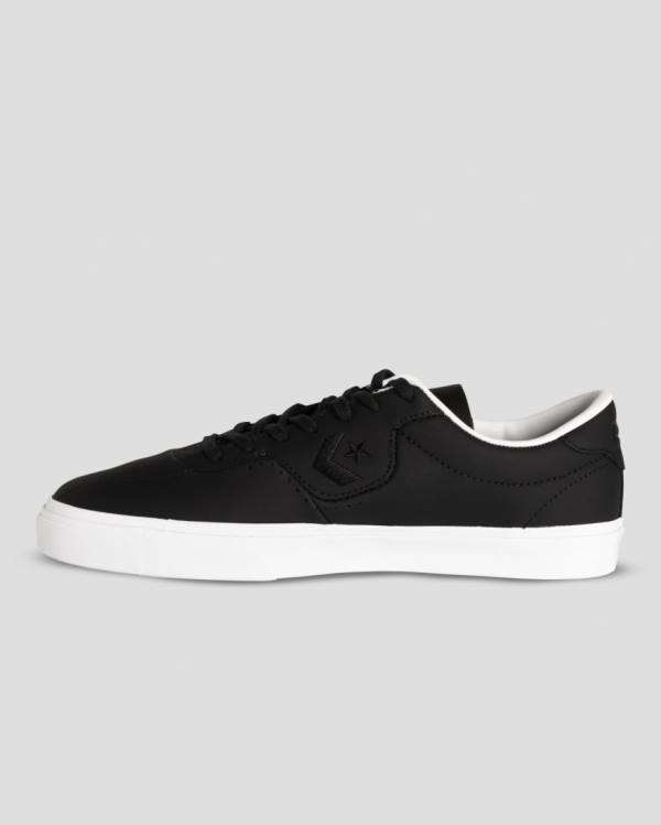 Tenis Cano Baixo Converse CONS Louie Lopez Pro Couro Pretas | CV-189UTA