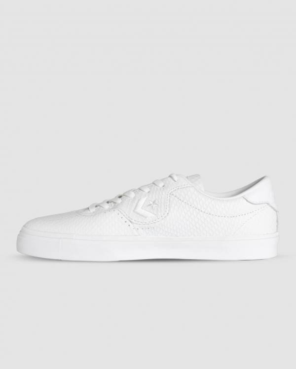 Tenis Cano Baixo Converse CONS Louie Lopez Pro Couro Branco | CV-809BYA