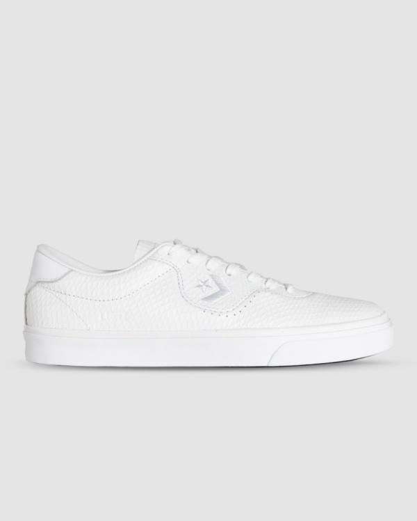 Tenis Cano Baixo Converse CONS Louie Lopez Pro Couro Branco | CV-809BYA