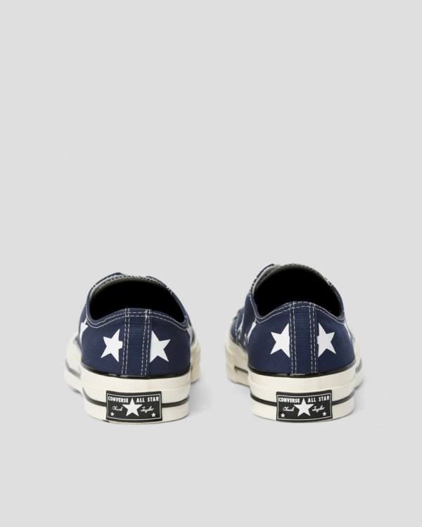 Tenis Cano Baixo Converse Chuck 70 Archive Print Azuis | CV-073ACT