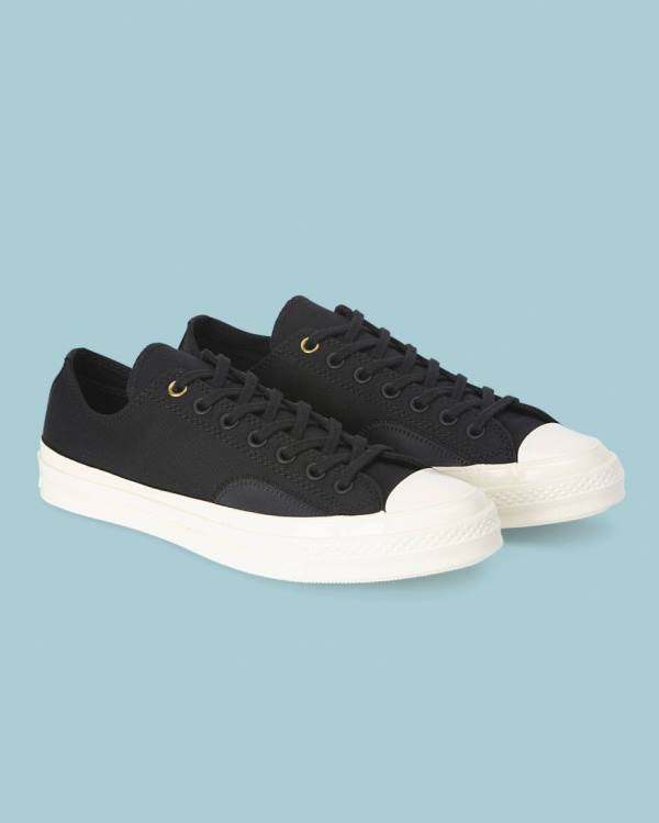 Tenis Cano Baixo Converse Chuck 70 Clean N Preme Pretas | CV-192FUP