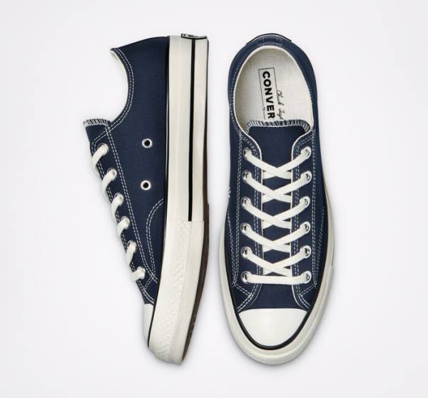 Tenis Cano Baixo Converse Chuck 70 Obsidiana Pretas | CV-058UYM