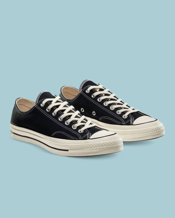 Tenis Cano Baixo Converse Chuck 70 Pretas | CV-836AUY