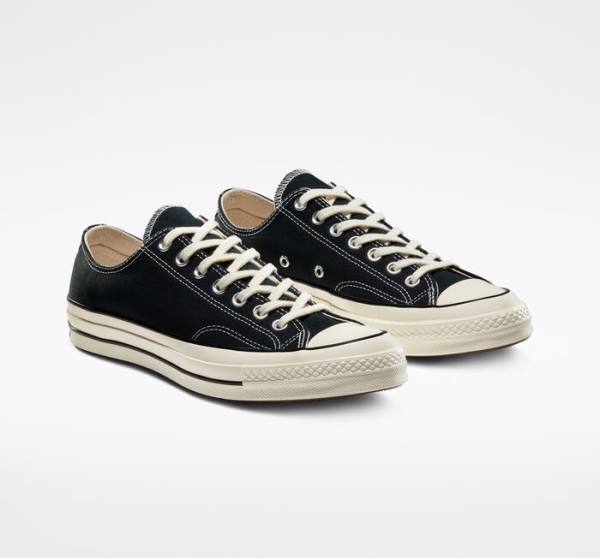 Tenis Cano Baixo Converse Chuck 70 Pretas | CV-957XCQ