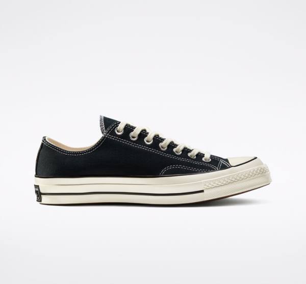 Tenis Cano Baixo Converse Chuck 70 Pretas | CV-957XCQ