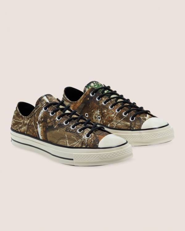 Tenis Cano Baixo Converse Chuck 70 Realtree Edge Camo Print Utility Marrom | CV-567THS