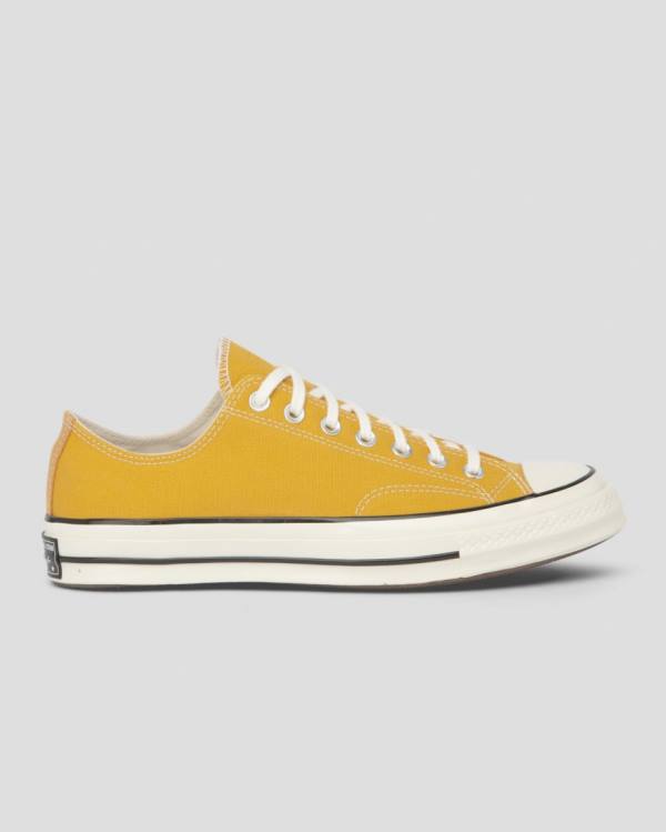 Tenis Cano Baixo Converse Chuck 70 Vintage Lona Amarelas | CV-328OMW