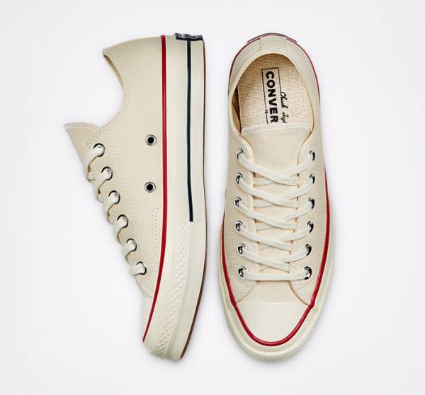 Tenis Cano Baixo Converse Chuck 70 Vintage Lona Vermelhas Escuro | CV-730UFJ