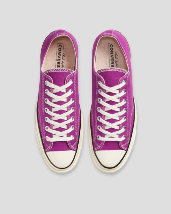 Tenis Cano Baixo Converse Chuck 70 Vintage Lona Roxo | CV-846OPD