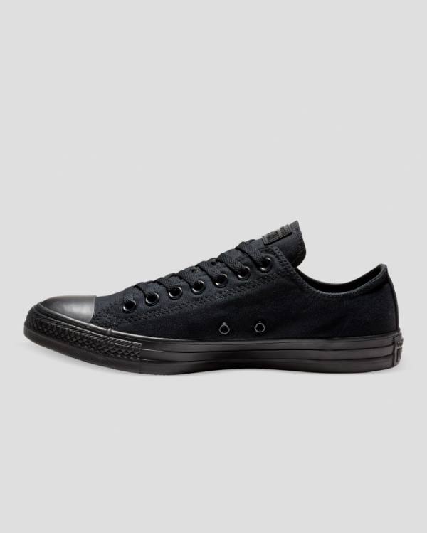 Tenis Cano Baixo Converse Chuck Taylor All Star Classicos Pretas | CV-013KTQ