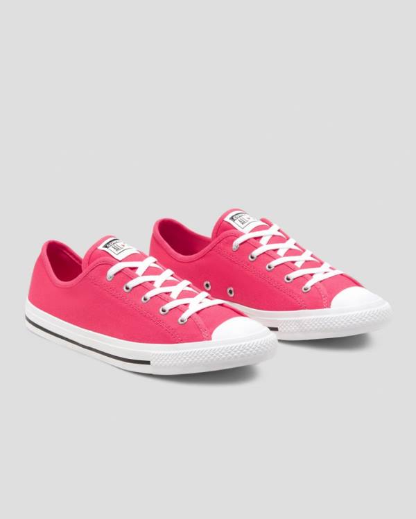 Tenis Cano Baixo Converse Chuck Taylor All Star Dainty Rosa | CV-026BGX