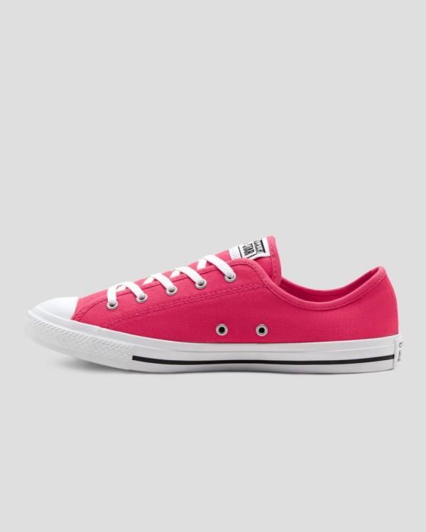 Tenis Cano Baixo Converse Chuck Taylor All Star Dainty Rosa | CV-026BGX