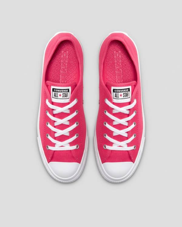 Tenis Cano Baixo Converse Chuck Taylor All Star Dainty Rosa | CV-026BGX