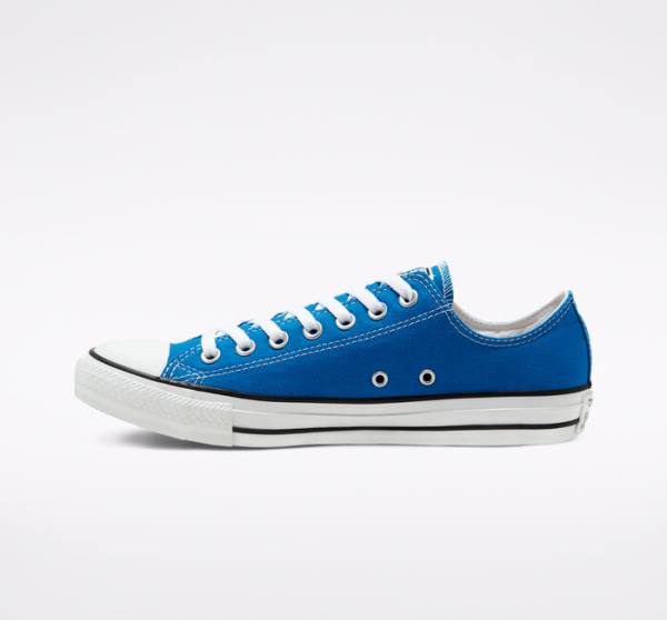 Tenis Cano Baixo Converse Chuck Taylor All Star Seasonal Color Azuis | CV-071EMG