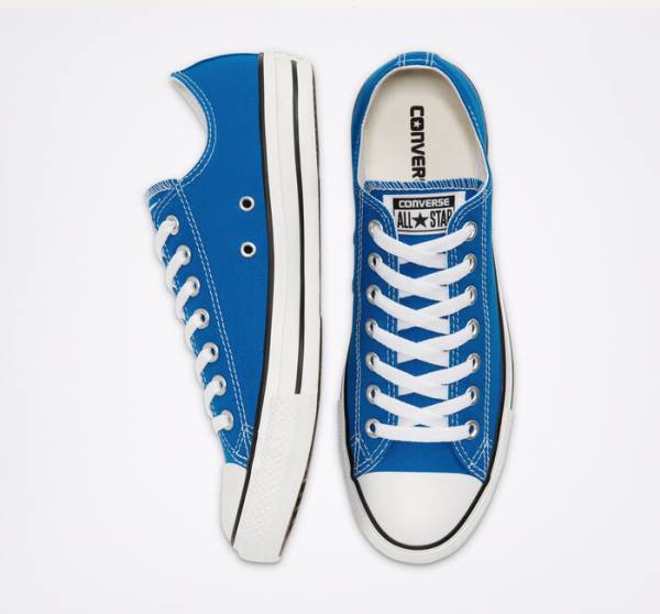 Tenis Cano Baixo Converse Chuck Taylor All Star Seasonal Color Azuis | CV-071EMG