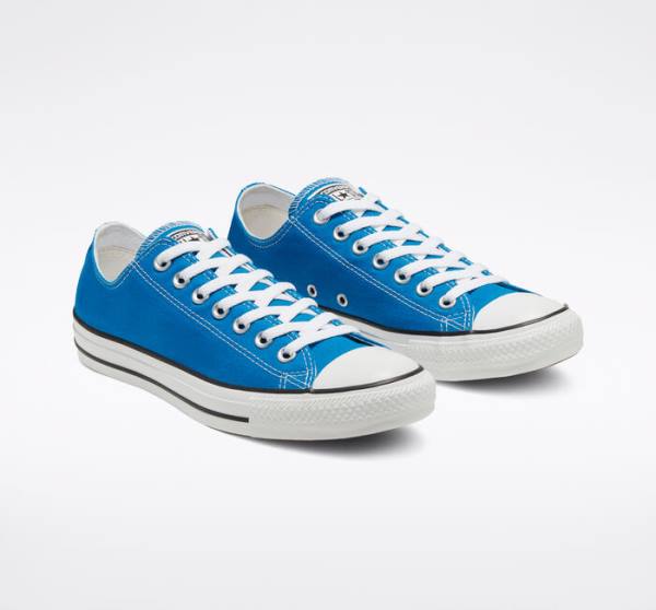 Tenis Cano Baixo Converse Chuck Taylor All Star Seasonal Color Azuis | CV-071EMG