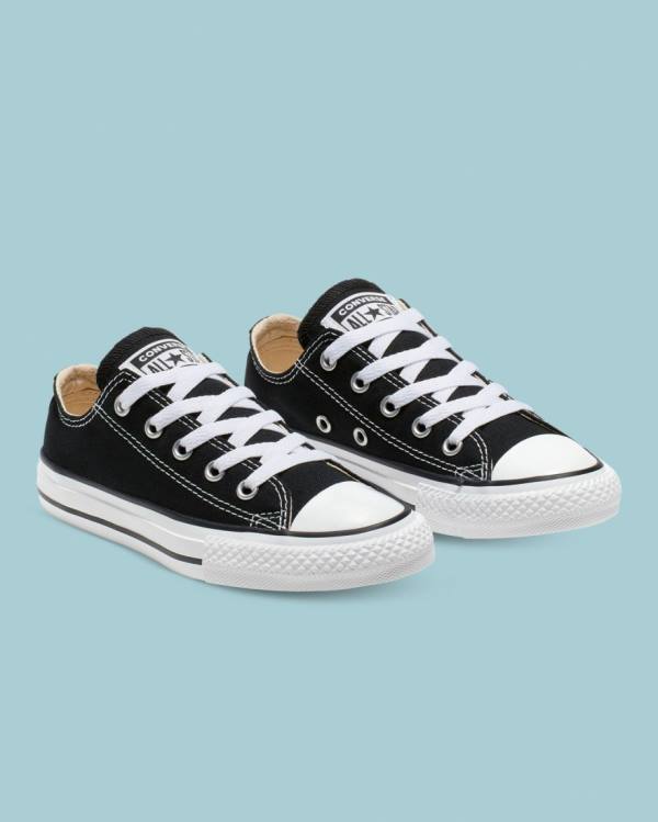 Tenis Cano Baixo Converse Chuck Taylor All Star Pretas | CV-124NBV