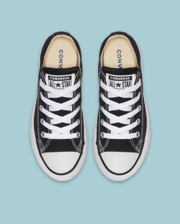 Tenis Cano Baixo Converse Chuck Taylor All Star Pretas | CV-124NBV