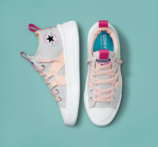 Tenis Cano Baixo Converse Chuck Taylor All Star Ultra Easy-On Rosa Rosa | CV-125ZDA