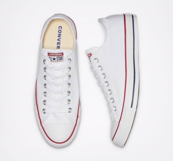 Tenis Cano Baixo Converse Chuck Taylor All Star Classicos Branco | CV-170AKP