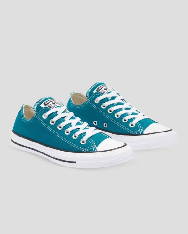 Tenis Cano Baixo Converse Chuck Taylor All Star Seasonal Azuis | CV-182AQB