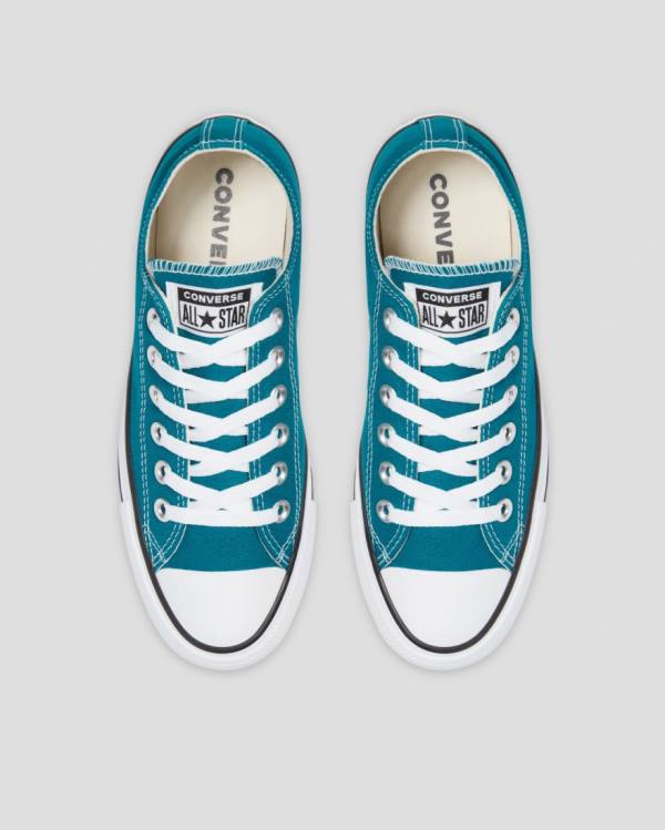 Tenis Cano Baixo Converse Chuck Taylor All Star Seasonal Azuis | CV-182AQB