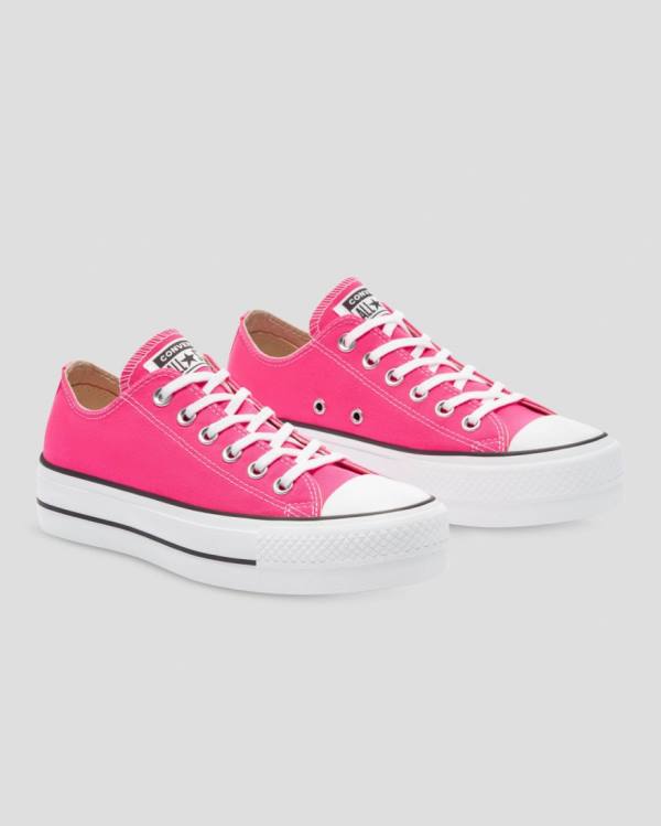 Tenis Cano Baixo Converse Chuck Taylor All Star Lift Seasonal Colour Rosa | CV-270AOS