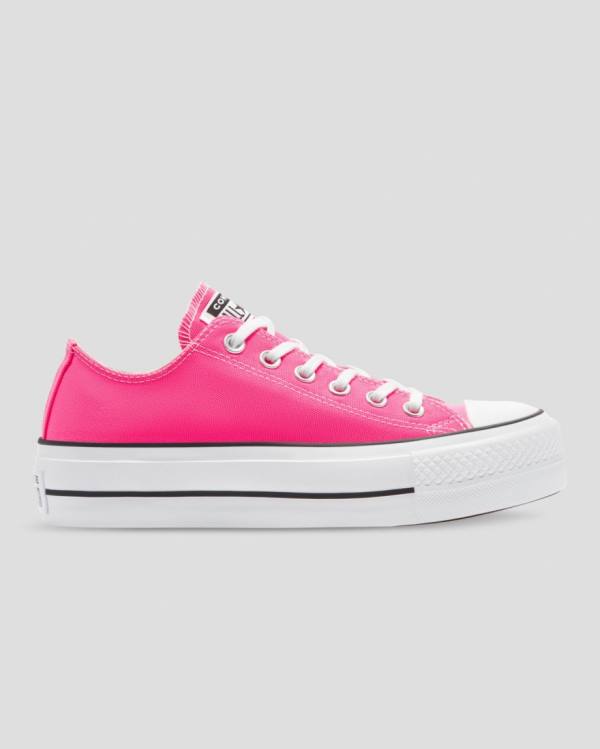 Tenis Cano Baixo Converse Chuck Taylor All Star Lift Seasonal Colour Rosa | CV-270AOS