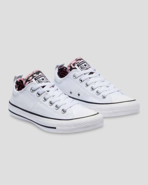 Tenis Cano Baixo Converse Chuck Taylor All Star Madison Branco | CV-290XTZ