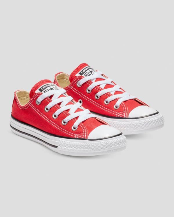 Tenis Cano Baixo Converse Chuck Taylor All Star Vermelhas | CV-375XAC