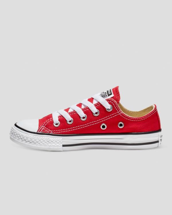 Tenis Cano Baixo Converse Chuck Taylor All Star Vermelhas | CV-375XAC