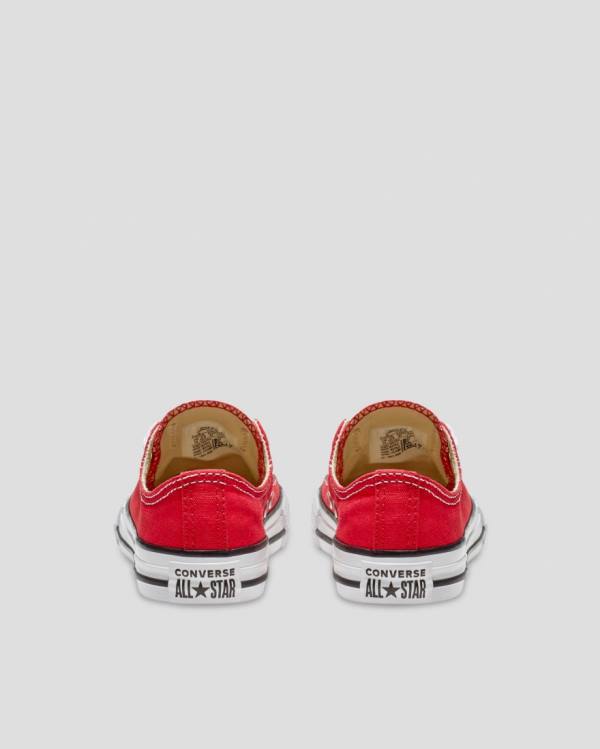 Tenis Cano Baixo Converse Chuck Taylor All Star Vermelhas | CV-375XAC