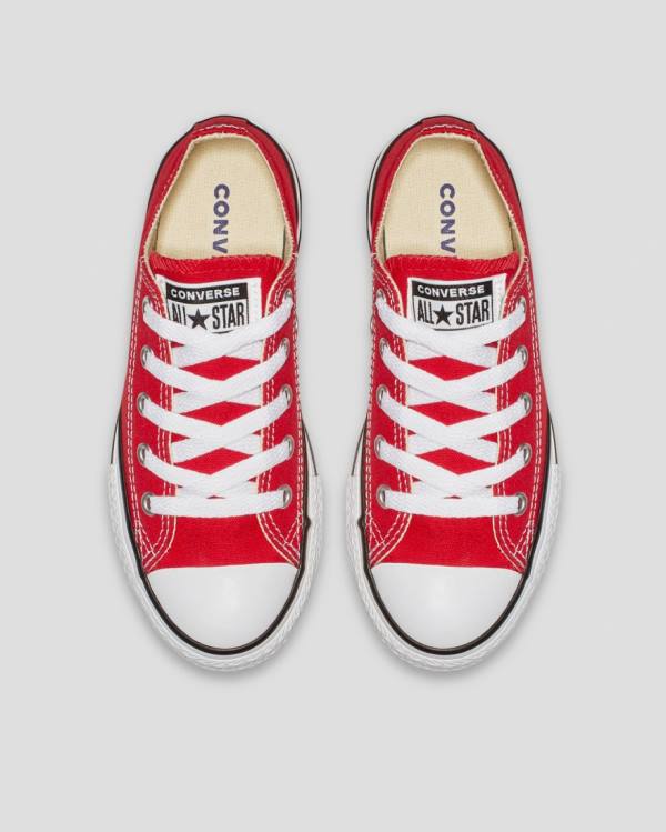 Tenis Cano Baixo Converse Chuck Taylor All Star Vermelhas | CV-375XAC