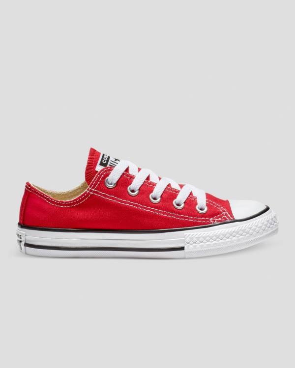 Tenis Cano Baixo Converse Chuck Taylor All Star Vermelhas | CV-375XAC