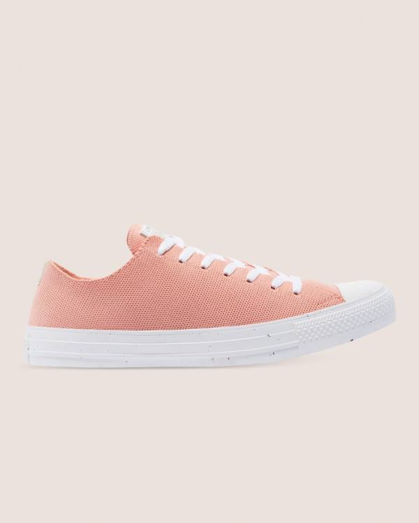 Tenis Cano Baixo Converse Chuck Taylor All Star Renew Knit Laranja | CV-390JBE