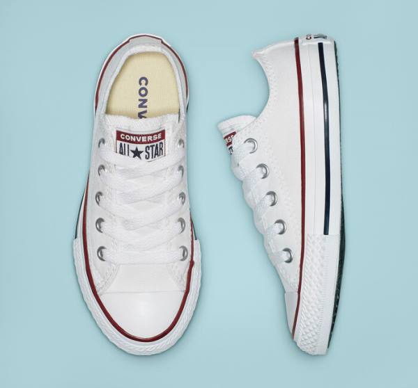 Tenis Cano Baixo Converse Chuck Taylor All Star Optical White Branco | CV-456NPK