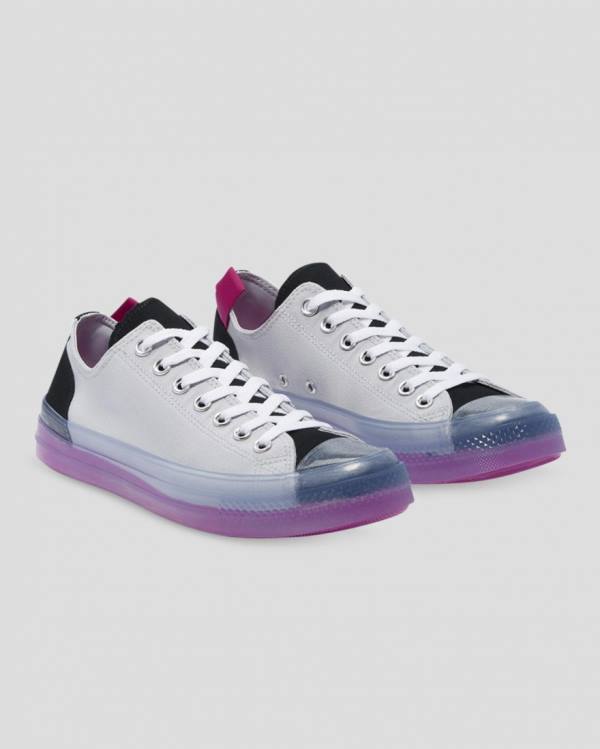 Tenis Cano Baixo Converse Chuck Taylor All Star CX Colour Blocked Cinzentas Pretas | CV-530WGA