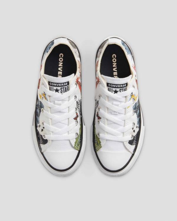 Tenis Cano Baixo Converse Chuck Taylor All Star Animal Print Branco | CV-560NPJ