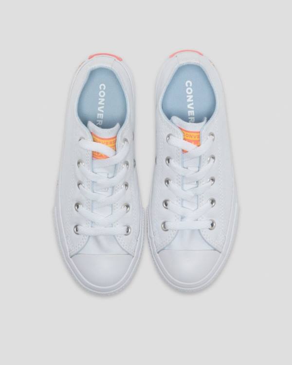 Tenis Cano Baixo Converse Chuck Taylor All Star Sunny Side Print Branco | CV-619SZK