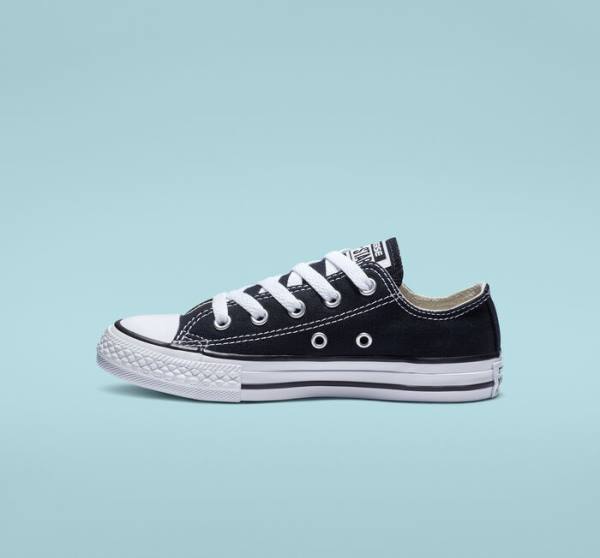 Tenis Cano Baixo Converse Chuck Taylor All Star Classicos Pretas | CV-643HIK