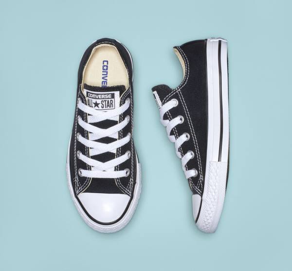 Tenis Cano Baixo Converse Chuck Taylor All Star Classicos Pretas | CV-643HIK